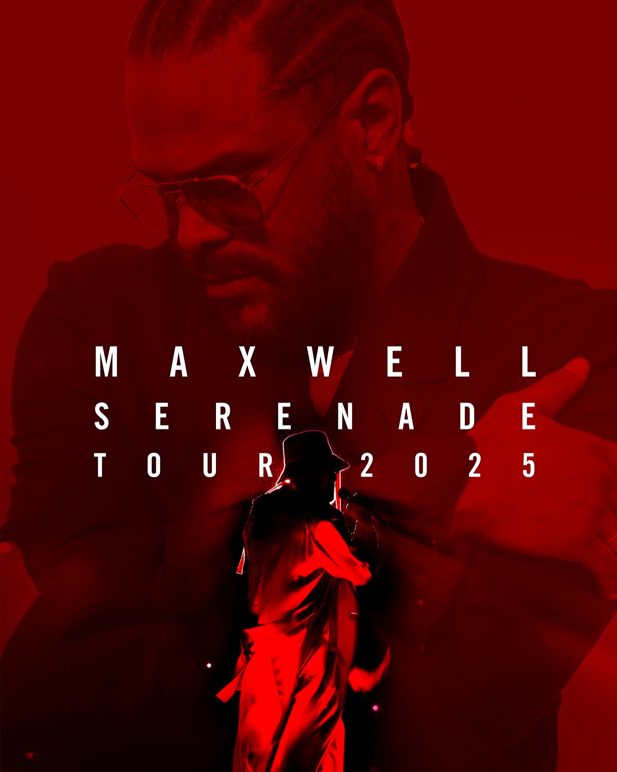 Maxwell The Serenade Tour Poster